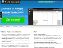 Tablet Screenshot of nemo-docs.com